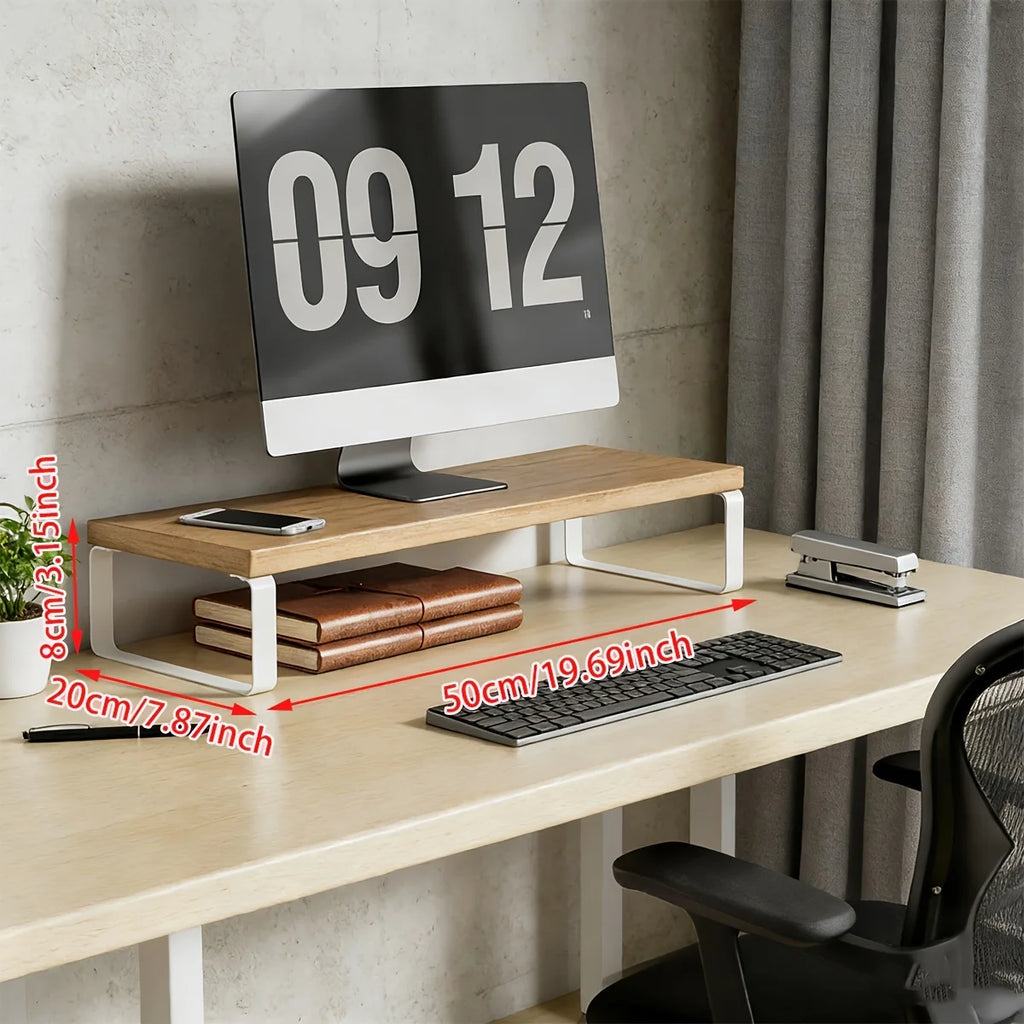 Cozya Lenna Minimalist Monitor Shelf — Cozya Modern Desks & Workspace Accessories — view 3