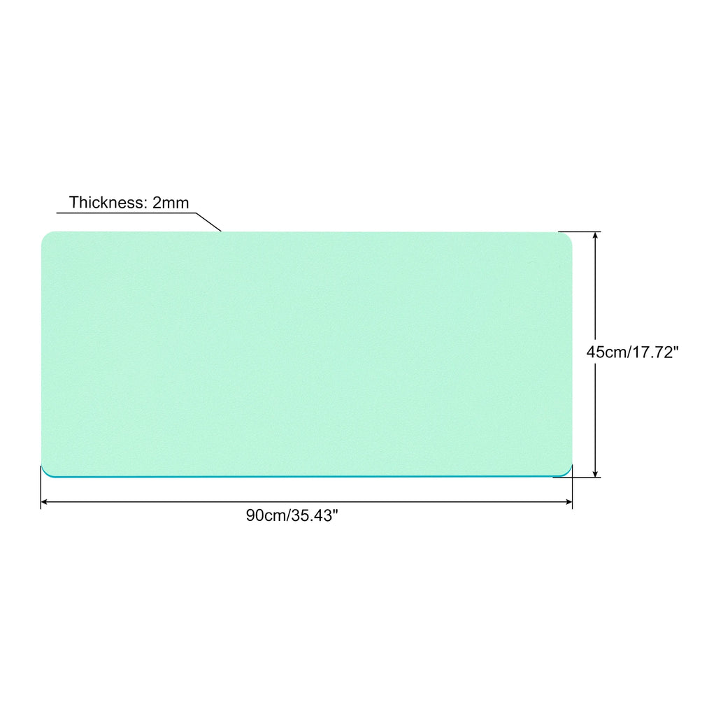 Cozya Edda Reversible Waterproof Desk Mat — Cozya Modern Desks & Workspace Accessories — view 2