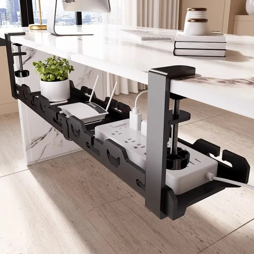 Cozya Sten Telescopic Under-Desk Rack — Cozya Modern Desks & Workspace Accessories