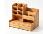 Cozya Mera Wooden Pen Tower with Drawer — Cozya Modern Desks & Workspace Accessories — view 3