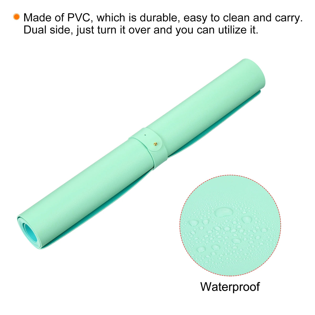 Cozya Edda Reversible Waterproof Desk Mat — Cozya Modern Desks & Workspace Accessories — view 4