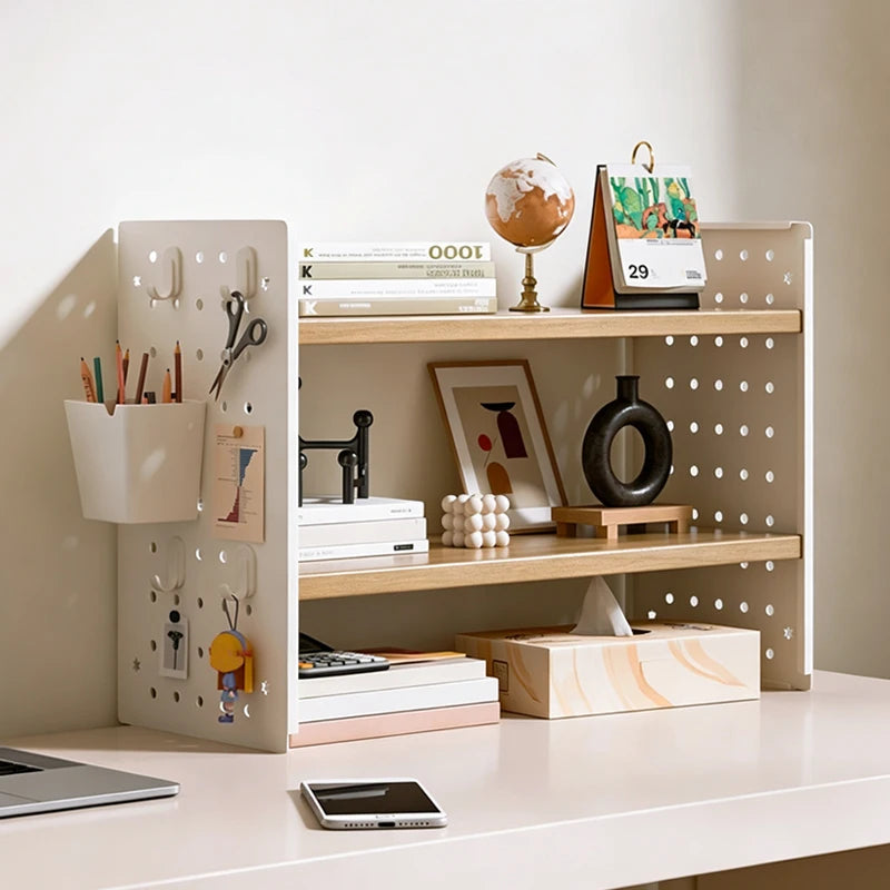 Cozya Kavi Pegboard Desk Shelf — Cozya Modern Desks & Workspace Accessories