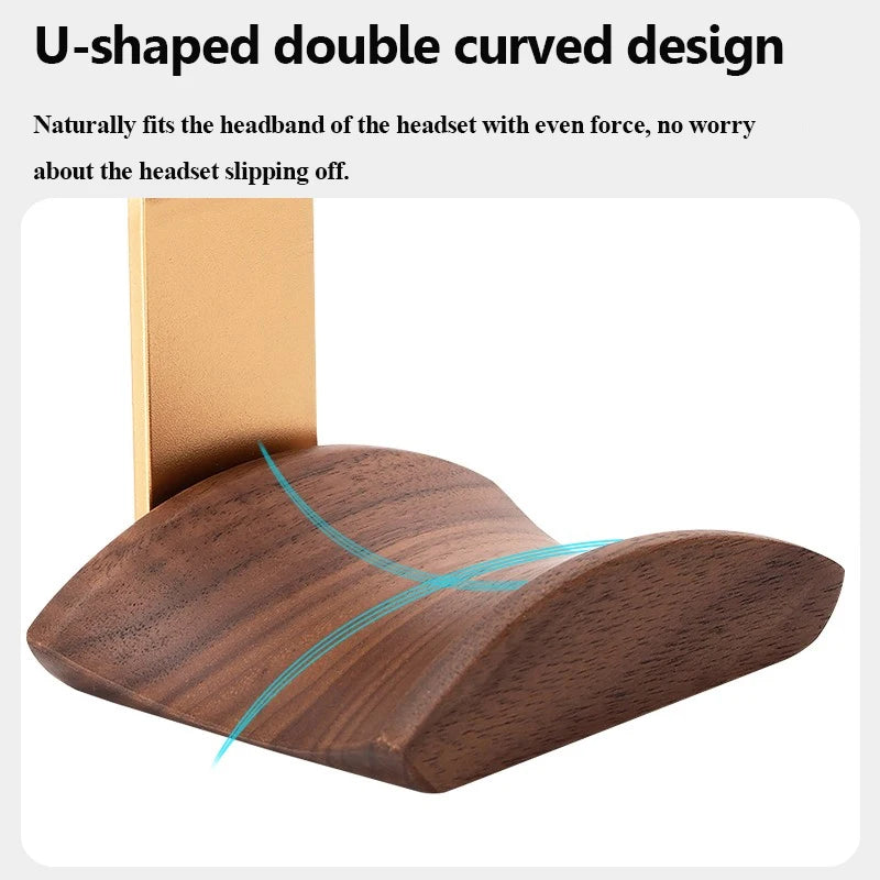 Cozya Tove Lite Wood Headphone Stand — Cozya Modern Desks & Workspace Accessories — view 2