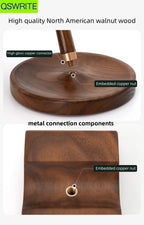 Cozya Soren Walnut Headphone Perch — Cozya Modern Desks & Workspace Accessories — view 5