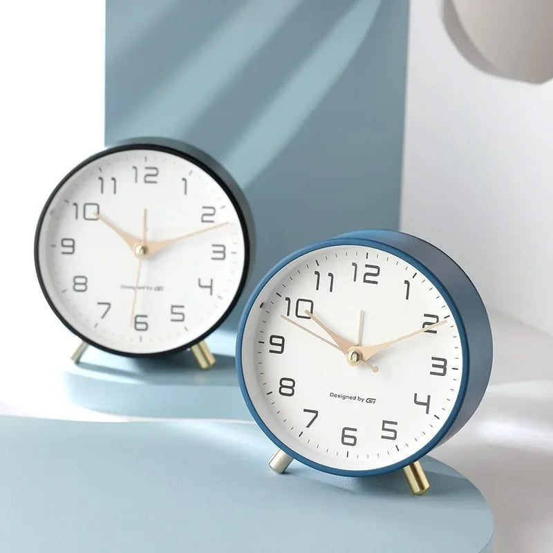 Cozya Nord Silent Metal Desk Clock — Cozya Modern Desks & Workspace Accessories — view 4