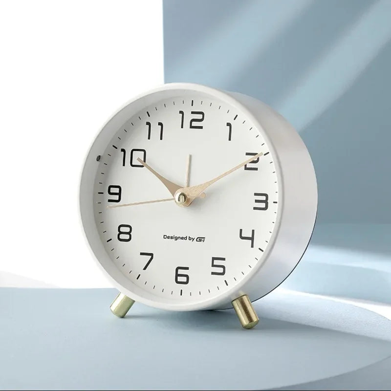 Cozya Nord Silent Metal Desk Clock — Cozya Modern Desks & Workspace Accessories — view 3