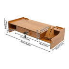 Cozya Dalen Riser with Lockable Drawer — Cozya Modern Desks & Workspace Accessories — view 4