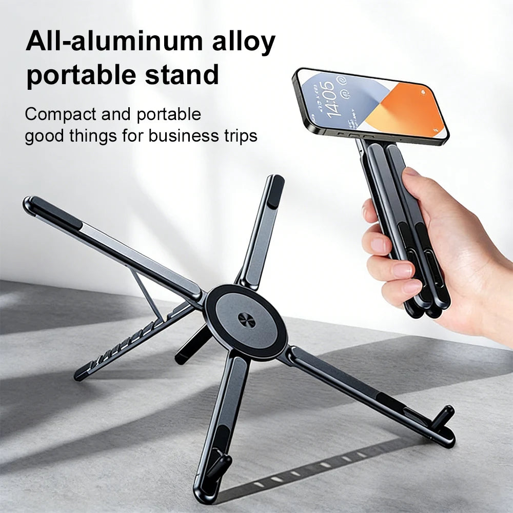 Cozya Noor Magnetic Aluminium Laptop Stand — Cozya Modern Desks & Workspace Accessories — view 2