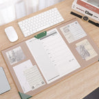 Cozya Linn Dual-Tone Desk Pad — Cozya Modern Desks & Workspace Accessories — view 2