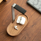 Cozya Halvor Headphone Stand with Valet Tray — Cozya Modern Desks & Workspace Accessories — view 2