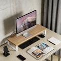 Cozya Lenna Minimalist Monitor Shelf — Cozya Modern Desks & Workspace Accessories