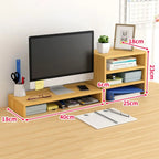 Cozya Brae Double-Deck Laptop Riser — Cozya Modern Desks & Workspace Accessories — view 5