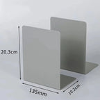 Cozya Grove Steel Bookend Pair — Cozya Modern Desks & Workspace Accessories — view 2