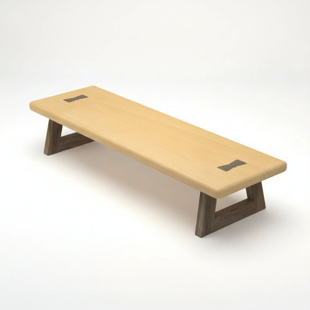 Cozya Bjork Wood Deck Riser on Turned Legs — Cozya Modern Desks & Workspace Accessories — view 4