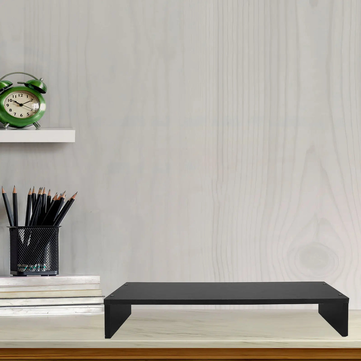 Cozya Fjell Anti-Slip Wood Riser with Organizer — Cozya Modern Desks & Workspace Accessories — view 6
