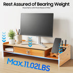 Cozya Osla Clamp-On Monitor Shelf — Cozya Modern Desks & Workspace Accessories — view 2