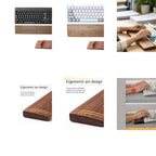 Cozya Birk Wooden Keyboard Wrist Rest — Cozya Modern Desks & Workspace Accessories