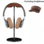 Cozya Tove Walnut and Aluminium Headphone Stand — Cozya Modern Desks & Workspace Accessories — view 3