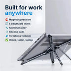 Cozya Pella Fold-Flat Aluminium Phone Stand — Cozya Modern Desks & Workspace Accessories — view 5
