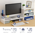 Cozya Brae Double-Deck Laptop Riser — Cozya Modern Desks & Workspace Accessories — view 2