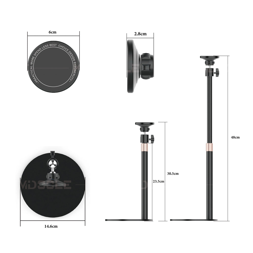 Cozya Zira Magnetic Portable Monitor Stand — Cozya Modern Desks & Workspace Accessories — view 4
