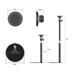 Cozya Zira Magnetic Portable Monitor Stand — Cozya Modern Desks & Workspace Accessories — view 4