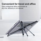 Cozya Noor Magnetic Aluminium Laptop Stand — Cozya Modern Desks & Workspace Accessories — view 4