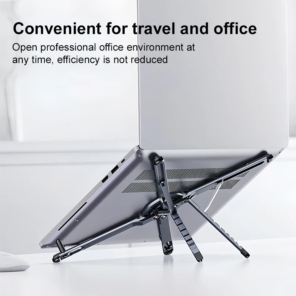 Cozya Noor Magnetic Aluminium Laptop Stand — Cozya Modern Desks & Workspace Accessories — view 4