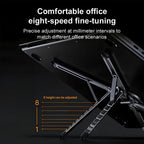 Cozya Noor Magnetic Aluminium Laptop Stand — Cozya Modern Desks & Workspace Accessories — view 5