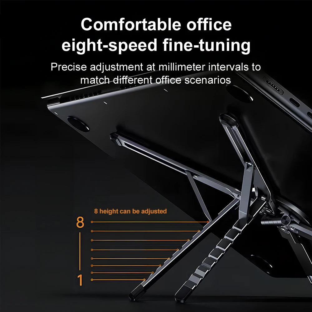 Cozya Noor Magnetic Aluminium Laptop Stand — Cozya Modern Desks & Workspace Accessories — view 5