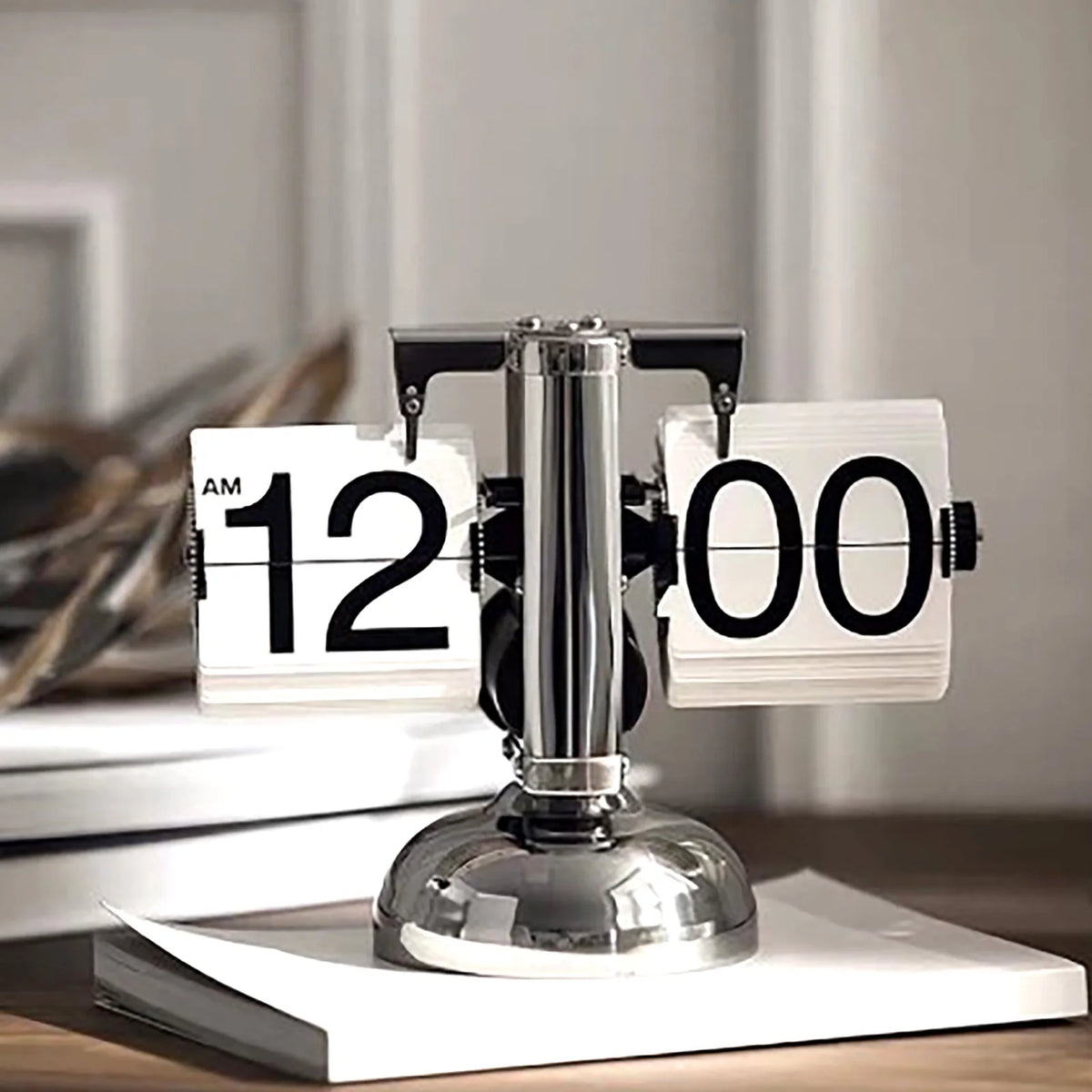 Cozya Tempo Flip Desk Clock — Cozya Modern Desks & Workspace Accessories — view 4