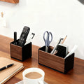 Cozya Lund Walnut and Aluminium Desk Caddy — Cozya Modern Desks & Workspace Accessories
