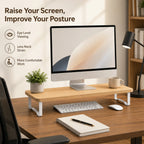 Cozya Kiro Metal-Leg Monitor Riser — Cozya Modern Desks & Workspace Accessories — view 2