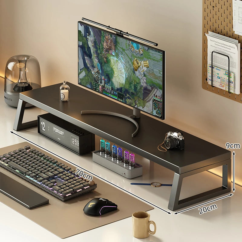 Cozya Riva Storage Monitor Riser — Cozya Modern Desks & Workspace Accessories — view 4