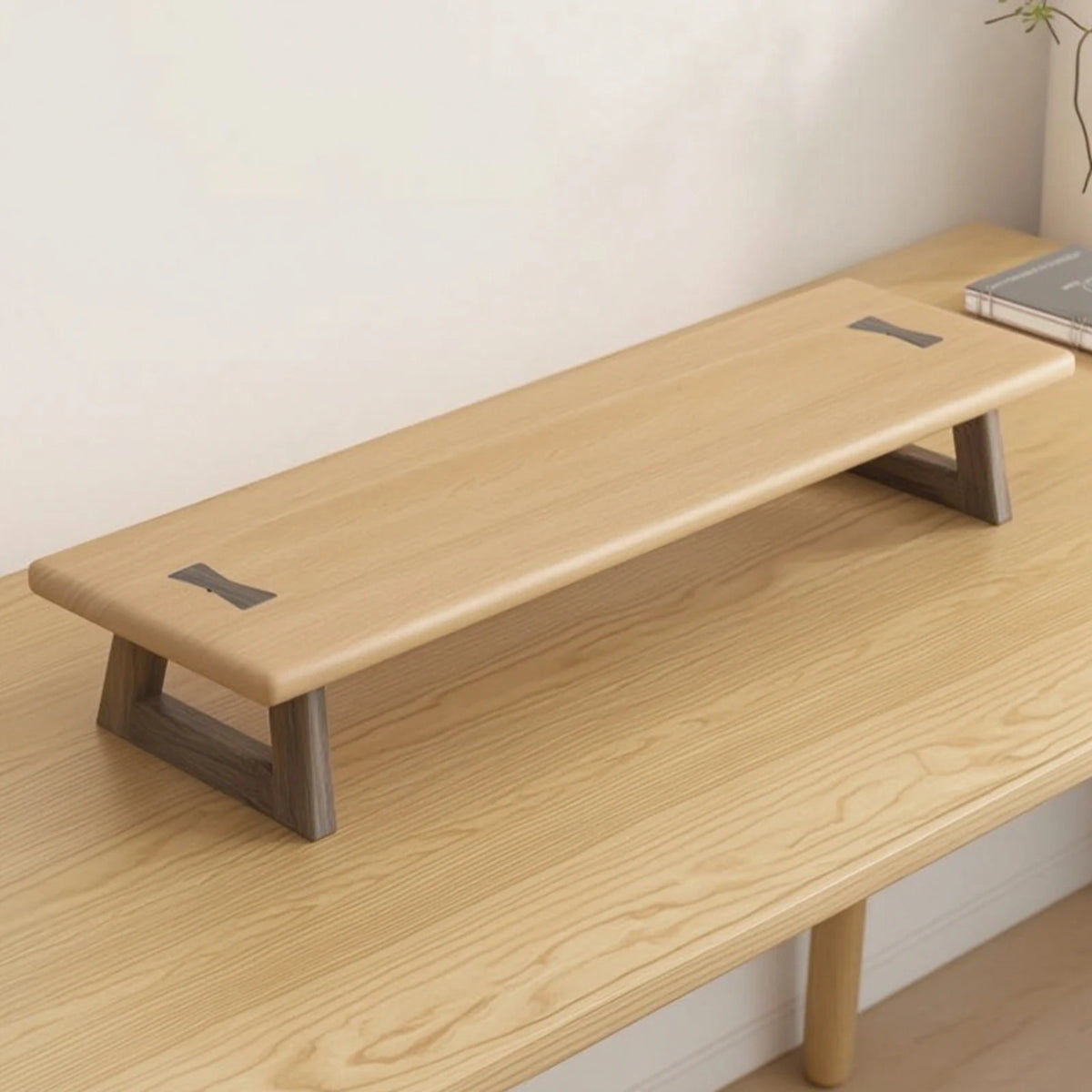 Cozya Bjork Wood Deck Riser on Turned Legs — Cozya Modern Desks & Workspace Accessories — view 6