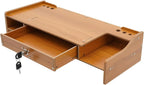 Cozya Dalen Riser with Lockable Drawer — Cozya Modern Desks & Workspace Accessories — view 3