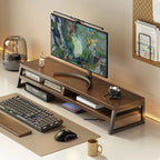 Cozya Riva Storage Monitor Riser — Cozya Modern Desks & Workspace Accessories