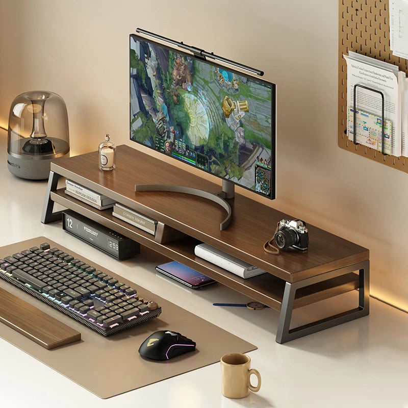Cozya Riva Storage Monitor Riser — Cozya Modern Desks & Workspace Accessories