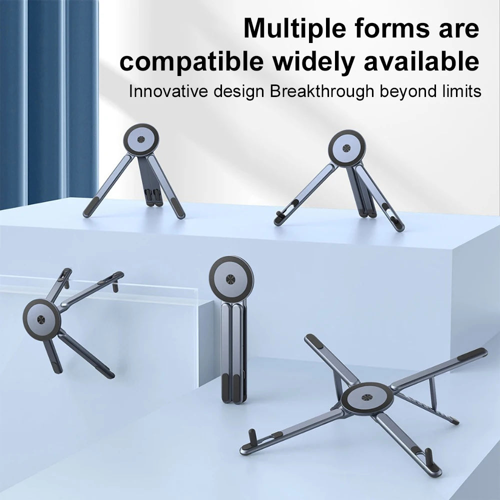 Cozya Noor Magnetic Aluminium Laptop Stand — Cozya Modern Desks & Workspace Accessories — view 3