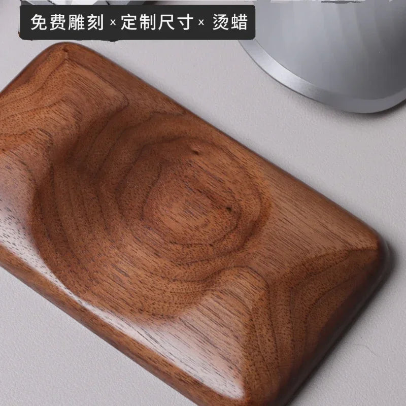 Cozya Ovik Black Walnut Wrist Rest — Cozya Modern Desks & Workspace Accessories — view 4