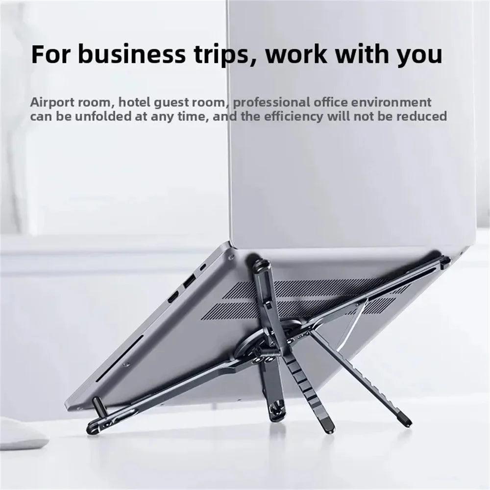 Cozya Pella Fold-Flat Aluminium Phone Stand — Cozya Modern Desks & Workspace Accessories — view 3