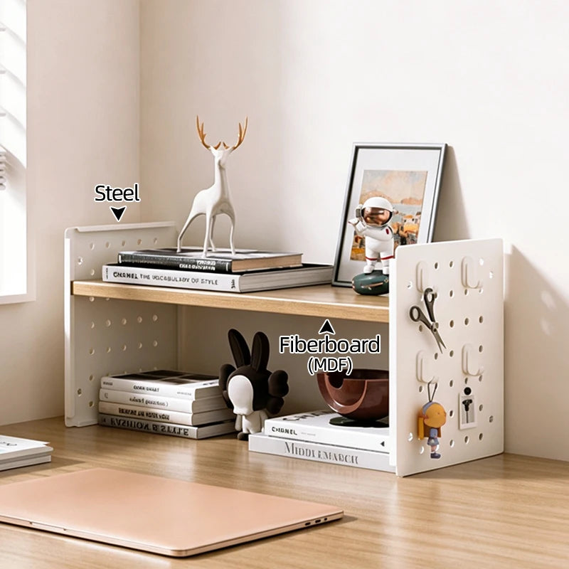 Cozya Kavi Pegboard Desk Shelf — Cozya Modern Desks & Workspace Accessories — view 3