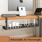 Cozya Sten Extendable Cable Tray — Cozya Modern Desks & Workspace Accessories — view 3