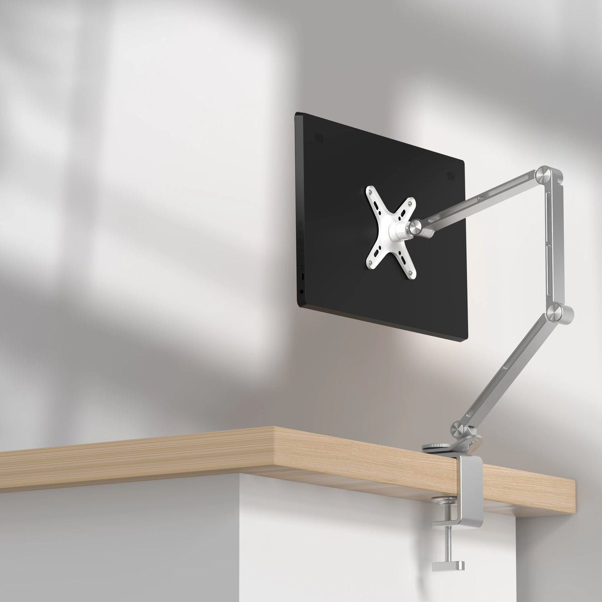 Cozya Taral Long-Arm Screen Mount — Cozya Modern Desks & Workspace Accessories