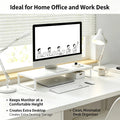 Cozya Wren Open-Frame Monitor Riser — Cozya Modern Desks & Workspace Accessories