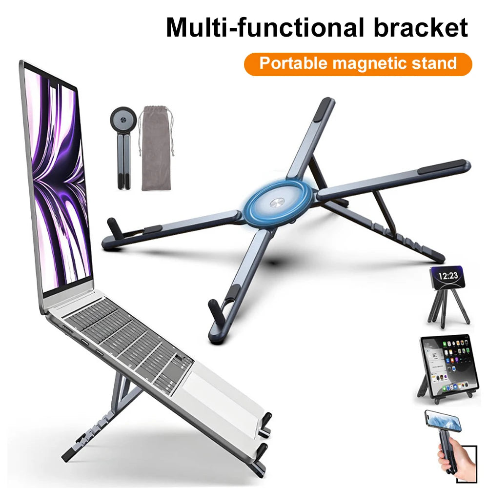 Cozya Noor Magnetic Aluminium Laptop Stand — Cozya Modern Desks & Workspace Accessories