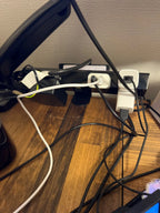 Cozya Elva Under-Desk Power Strip Cradle — Cozya Modern Desks & Workspace Accessories — view 3