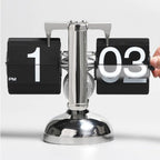 Cozya Tempo Flip Desk Clock — Cozya Modern Desks & Workspace Accessories — view 2