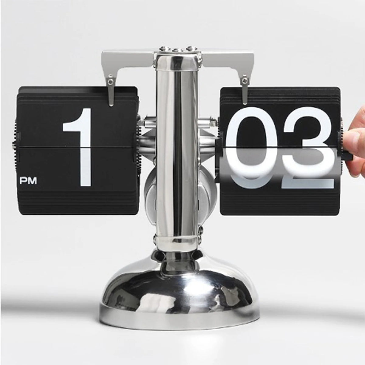 Cozya Tempo Flip Desk Clock — Cozya Modern Desks & Workspace Accessories — view 2