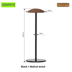 Cozya Ulva Minimalist Walnut Headphone Hook — Cozya Modern Desks & Workspace Accessories — view 2